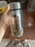 明霞玻璃杯帶茶隔雙層高硼硅玻璃水杯茶水分離車載杯子男泡茶杯 曬單實拍圖