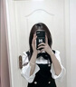 麓格立 連衣裙女春秋新款學(xué)院風(fēng)假兩件長(cháng)袖連衣裙純欲高級收腰顯瘦A字裙 蝴蝶絲帶連衣裙M【建議95-105斤】 曬單實(shí)拍圖