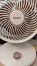 海爾（Haier）空氣循環(huán)扇家用輕音電風扇渦輪對流換氣桌面臺式小風扇空調伴侶大風量搖頭節(jié)能臺扇電扇HFX-J2050A 曬單實拍圖