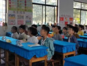 渠辰學(xué)生桌布桌布學(xué)生小學(xué)生桌布桌套小學(xué)生學(xué)生桌布40x60桌布書(shū)桌 小學(xué)生課桌墊（60*40cm有裙擺） 【寶藍色】 曬單實(shí)拍圖