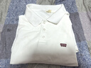 Levi's李維斯冰酷系列25春夏新款男士針織休閑簡(jiǎn)約涼感短袖Polo衫 白色 004KC-0001 2XL 曬單實(shí)拍圖
