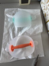 佳爾優(yōu)優(yōu)（garkoko）牙膠嬰兒磨牙蘑菇按摩安撫小月齡寶寶防吃手咬膠0-3-6個月2個裝 曬單實拍圖