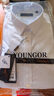 雅戈爾（YOUNGOR）短袖襯衫男白色緞紋DP免燙襯衫棉彈面料抗皺易打理新品 VSDD170015BJY白色 39 曬單實(shí)拍圖