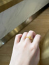 QMXD金貓眼時(shí)來運(yùn)轉(zhuǎn)戒指女士可調(diào)節(jié)小眾輕奢招財(cái)轉(zhuǎn)運(yùn)珠仿沙金生日禮物 時(shí)來運(yùn)轉(zhuǎn)戒指 曬單實(shí)拍圖