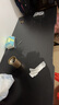 歐貿(mào)電腦桌臺式家用電競桌椅套裝辦公桌簡約書桌游戲桌書房寫字桌子 弧邊加固K腿】炫酷黑+黑架120CM 曬單實拍圖
