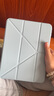 奧思妙適用ipad保護殼2025新款11代10/9保護套ipadair7/6/5平板pro帶筆槽4蘋(píng)果防彎6摔10.2寸8輕薄3十y折 面蓋可吸附【Y+3折-藍色】 2025款ipad第11代【A16 曬單實(shí)拍圖