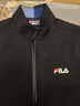 FILA 斐樂(lè )官方男子外套2025秋冬時(shí)尚基礎休閑通勤立領(lǐng)針織上衣 曬單實(shí)拍圖
