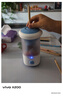 得力（deli）學(xué)生大口徑全自動電動削筆機(jī)兒童削筆器卷轉(zhuǎn)筆削筆刀削加粗桿大三角鉛筆素描電動文具開學(xué)禮物藍(lán) 曬單實(shí)拍圖