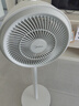 美的（Midea）【暴風(fēng)循環(huán)】空氣循環(huán)扇大風(fēng)量搖頭電風(fēng)扇家用臺式落地扇輕音臥室節(jié)能小風(fēng)扇柔風(fēng)輕羽扇 FGA24TQ 曬單實(shí)拍圖
