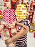 凡獵女童連衣裙夏裝時(shí)髦兒童公主裙小女孩周歲寶寶禮服夏季中國風(fēng) 曬單實(shí)拍圖