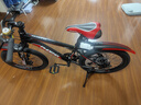 鳳凰（Phoenix）兒童自行車(chē)山地車(chē)男女學(xué)生腳踏車(chē)6-15歲童車(chē) 霸道 黑紅色 20寸 曬單實(shí)拍圖