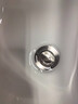 潛水艇（Submarine）洗手盆下水器 臺(tái)上盆洗臉盆面盆池彈跳式漏水口 304不銹鋼材質(zhì) 【有溢水孔】彈跳款不銹鋼下水器 曬單實(shí)拍圖