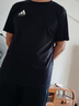 阿迪達斯 （adidas）男子百搭舒適透氣簡(jiǎn)約運動(dòng)休閑短褲HR8726 黑色  L  曬單實(shí)拍圖