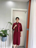 皮爾卡丹媽媽秋裝結(jié)婚禮服兩件套2025新款高貴喜婆婆婚宴裝洋氣改良旗袍裙 紅色 XL 【推薦105斤以內(nèi)穿】 曬單實拍圖
