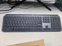 羅技（Logitech）大師系列 MX Keys S無(wú)線(xiàn)藍牙鍵盤(pán) 超薄全尺寸 人體工學(xué) 智能背光 預設指令升級 帶無(wú)線(xiàn)接收器 黑色 曬單實(shí)拍圖