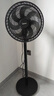 美的（Midea）【超級(jí)單品】七葉輕音立式電風(fēng)扇家用柔風(fēng)落地扇臺(tái)式桌面小型風(fēng)扇大風(fēng)量節(jié)能搖頭宿舍電扇 SAF30AB 曬單實(shí)拍圖