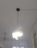 振牛現(xiàn)代簡約北歐吊燈工業(yè)風單頭創(chuàng)意個性餐廳理發(fā)店飯店商用彩色燈罩 【贈送運費險】 曬單實拍圖