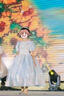 思妙星女童禮服輕奢小眾高端花童婚禮主持人鋼琴演奏兒童生日宴會(huì)公主裙 銀灰色 130 曬單實(shí)拍圖