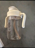 小土豆ppsu直飲吸管水杯大寶寶寬口徑防摔帶刻度奶瓶?jì)和?歲以上牛奶杯 【升級款】綠色 330ml 曬單實(shí)拍圖