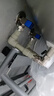 潛水艇（Submarine）F403一進二出三通角閥黃銅鍍鉻雙把雙控單獨出水自帶止水裝置銀色 曬單實拍圖