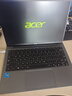 宏碁（acer）非凡Go 14英寸酷睿高性能輕薄本 辦公筆記本電腦大學(xué)生 (i5-12450H 16G 512G )灰 曬單實(shí)拍圖