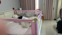 ANGI BABY床圍欄嬰兒童床護(hù)欄三面床上擋板寶寶防摔防掉床安全床護(hù)欄可升降 星星粉 三面裝 【更安全】送床頭桿 【1.8+2.0+2.0】穩(wěn)固無縫床護(hù)欄 曬單實(shí)拍圖