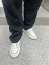 森馬（Senma）男鞋2025春季新款青少年運(yùn)動(dòng)休閑國(guó)潮鞋子男士輕便小白鞋百搭板鞋 108白黑 42 曬單實(shí)拍圖