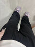 GAP女裝2025春季新款松緊彈力束口褲運(yùn)動(dòng)衛(wèi)褲純色休閑長(zhǎng)褲728889 黑色 S (160/62A)亞洲尺碼 曬單實(shí)拍圖
