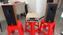 JBL STUDIO530書架音箱 HIFI高音號(hào)角無(wú)源環(huán)繞室內(nèi)音響 棕色音箱+數(shù)位膽機(jī)CD套裝 曬單實(shí)拍圖