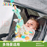 jollybaby嬰兒玩具掛件床鈴搖鈴安全座椅1歲寶寶安撫玩具 淺湖藍獨角獸掛件 曬單實(shí)拍圖