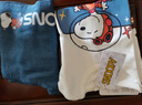 史努比（SNOOPY）男女童短袖t恤牛仔褲兩件套兒童短袖套裝  白色宇航+深藍(lán)太空 130 曬單實(shí)拍圖