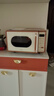 美的（Midea）小滋味系列C1G2 微波爐烤箱一體機 光波加熱 18L家用小型 平板易潔 變頻一級能效 復古美拉德風 C1G2 曬單實拍圖