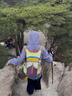 沐霓設計感旅行包大容量雙肩包男女多巴胺戶外登山健身多功能騎行背包 多巴胺登山雙肩包彩色24*9.5*43 曬單實拍圖