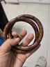 原始匠工雷擊棗木乾坤圈雷擊陰陽環(huán)吊墜把件內(nèi)徑8cm 曬單實拍圖