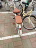 飛鴿（FLYING PIGEON）自行車(chē)成人通勤車(chē)自行車(chē)學(xué)生單車(chē)成人自行車(chē)通勤自行車(chē)女士自行車(chē) 標配奶油米|單速|(zhì)輻條輪+禮包 26寸適合160-185cm 曬單實(shí)拍圖