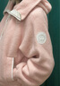 加拿大鵝（Canada Goose）【新品】Chilliwack女士白標(biāo)羊毛抓絨外套飛行員夾克 7102WW 9392 復(fù)古薔薇 M 曬單實(shí)拍圖