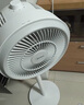 美的（Midea）【暴風(fēng)循環(huán)】空氣循環(huán)扇大風(fēng)量搖頭電風(fēng)扇家用臺式落地扇輕音臥室節能小風(fēng)扇柔風(fēng)輕羽扇 FGA24TQ 曬單實(shí)拍圖