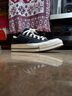 匡威（Converse）1970S男女ALL STAR系列休閑帆布鞋 162058C 37.5碼US5碼 曬單實(shí)拍圖