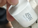 小米45W GaN 小布丁充電器套裝 (USB-C）適配蘋果/華為/三星/小米手機(jī) 支持PD協(xié)議氮化鎵 適配15 Ultra 曬單實(shí)拍圖