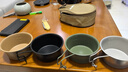 拓村戶(hù)外露營(yíng)便攜式餐具廚具套裝不銹鋼雪拉碗水杯茶杯筷子鋁合金餐盤(pán) 【四色】300ml雪拉碗4件套（送收納包） 曬單實(shí)拍圖