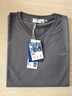 海瀾之家（HLA）短袖T恤男輕商務(wù)休閑V領(lǐng)涼感t恤刺繡短袖男夏季 中灰77 2XL 185/100A推薦83-90kg 曬單實(shí)拍圖