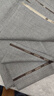 嘉福祥進(jìn)口意大利純色70%羊毛加厚布料高檔抗皺西服西褲馬甲男西裝面料 2#淺灰 一米價(jià)  2#淺灰 曬單實(shí)拍圖