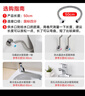 潛水艇（Submarine）E50-2 50cm波紋管熱水器上水管開(kāi)水器進(jìn)水管304不銹鋼耐熱兩根 曬單實(shí)拍圖