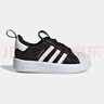 阿迪達(dá)斯（adidas）童鞋三葉草兒童春秋款男女?huà)胪浀棕悮ゎ^運(yùn)動(dòng)鞋IH3504 曬單實(shí)拍圖