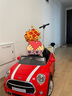 智樂(lè )堡（CHILOKBO）MINI嬰兒童電動(dòng)汽車(chē)四輪遙控玩具車(chē)可坐人寶寶可手推溜溜車(chē)禮物紅 曬單實(shí)拍圖