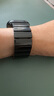 MSSM適用蘋果手表表帶applewatch碳纖維紋S10/9/8/Ultra超輕現(xiàn)代款時尚商務(wù)表帶iwatch全系列通用-黑色 曬單實拍圖
