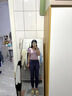 瀾時尚瑜伽服女套裝緊身衣上衣帶胸墊健身氣質(zhì)專業(yè)跑步運動短袖女 云煙紫+灰紫瑜伽褲 【可拆卸胸墊】 XL 曬單實拍圖