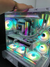 瓦爾基里（VALKYRIE）VK03 WHITE 白色 ATX 游戲電腦臺式機(jī)箱 支持360水冷 6.2吋觸摸屏 270°海景房 曬單實(shí)拍圖