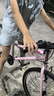 京東京造行云兒童自行車8-12-15歲青少年山地車男女孩7級(jí)變速24寸落櫻粉 曬單實(shí)拍圖