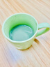 彩致（CAIZHI）馬克杯家用陶瓷水杯學(xué)生泡茶杯辦公室咖啡杯 奶油綠CZ6788 曬單實(shí)拍圖